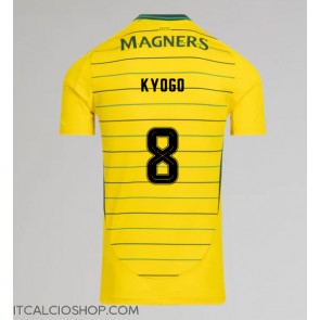 Celtic Kyogo Furuhashi #8 Seconda Maglia 2024-25 Manica Corta